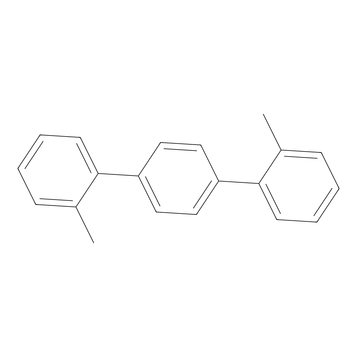 2,2''-Dimethyl-p-terphenyl molecular structure, CAS 53092-64-1