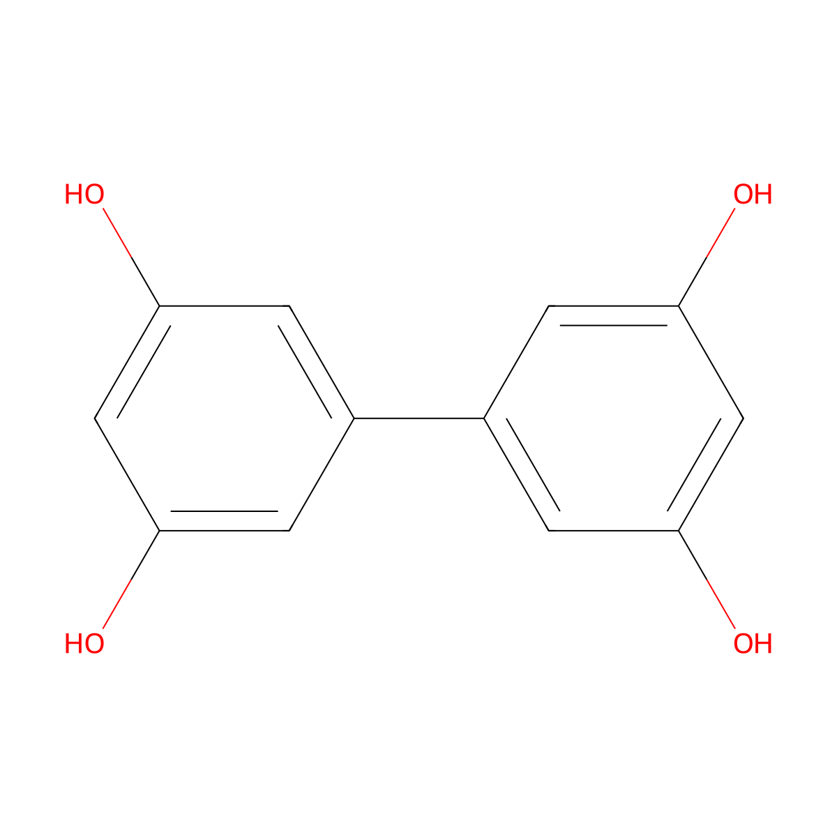 Diresorcinol molecular structure, CAS 531-02-2