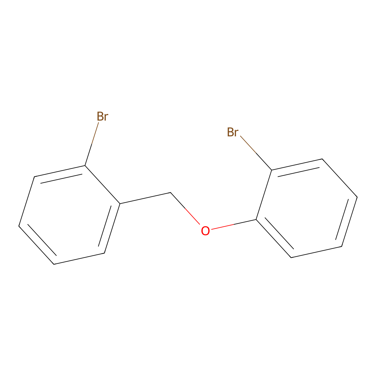 1-Bromo-2-[(2-bromophenoxy)methyl]benzene molecular structure, CAS 5310-54-3