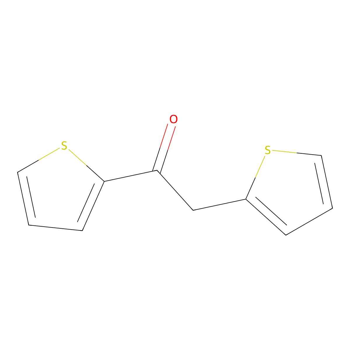 1,2-Di-2-thienylethanone molecular structure, CAS 53119-26-9