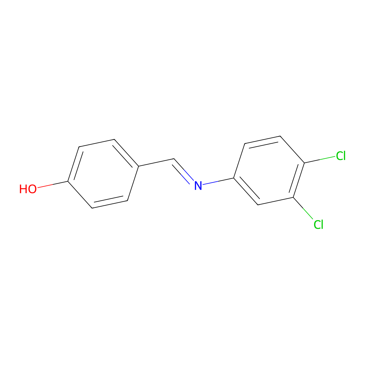 4-[(3,4-Dichloroanilino)methylidene]cyclohexa-2,5-dien-1-one molecular structure, CAS 5312-50-5