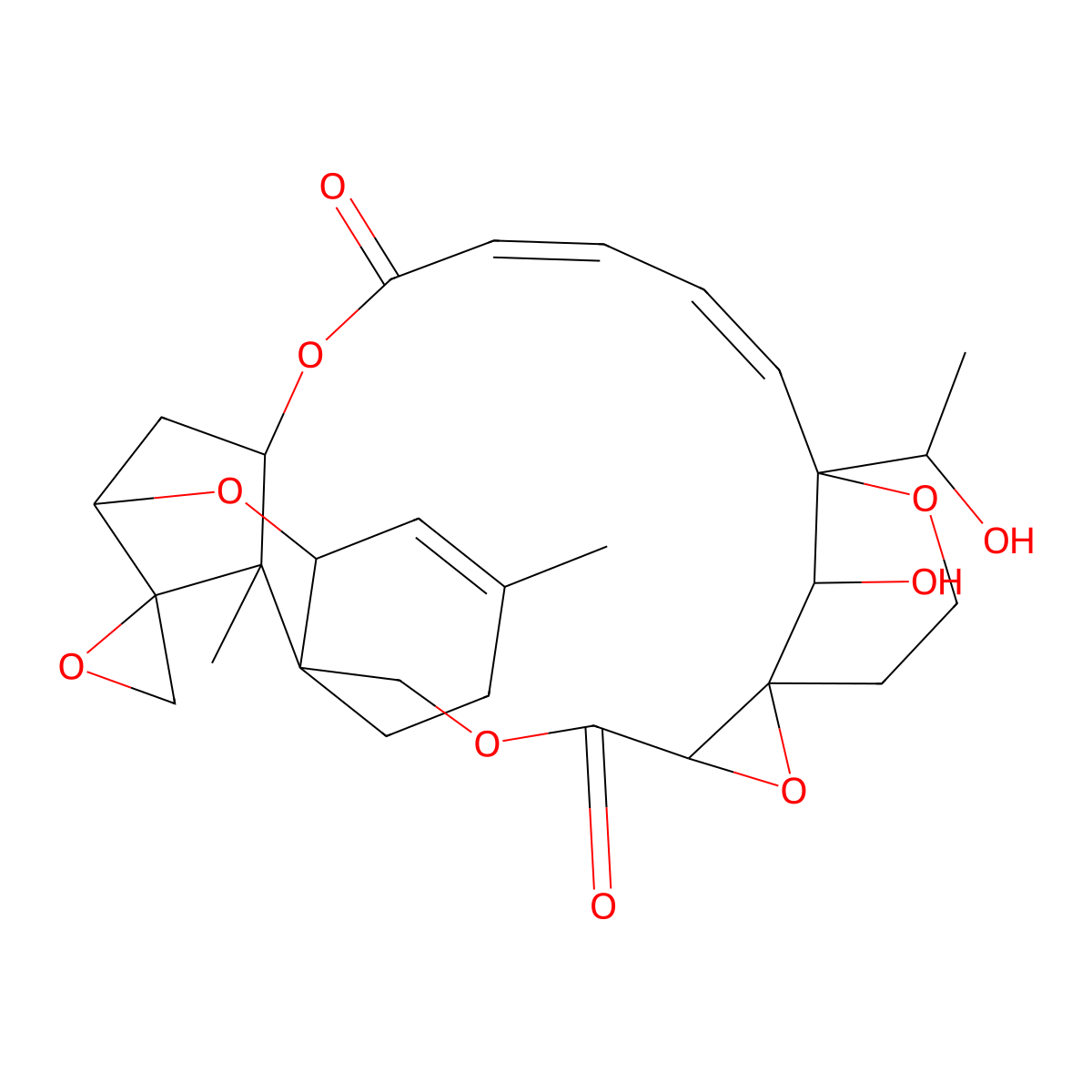 isosatratoxin G molecular structure, CAS 53126-63-9