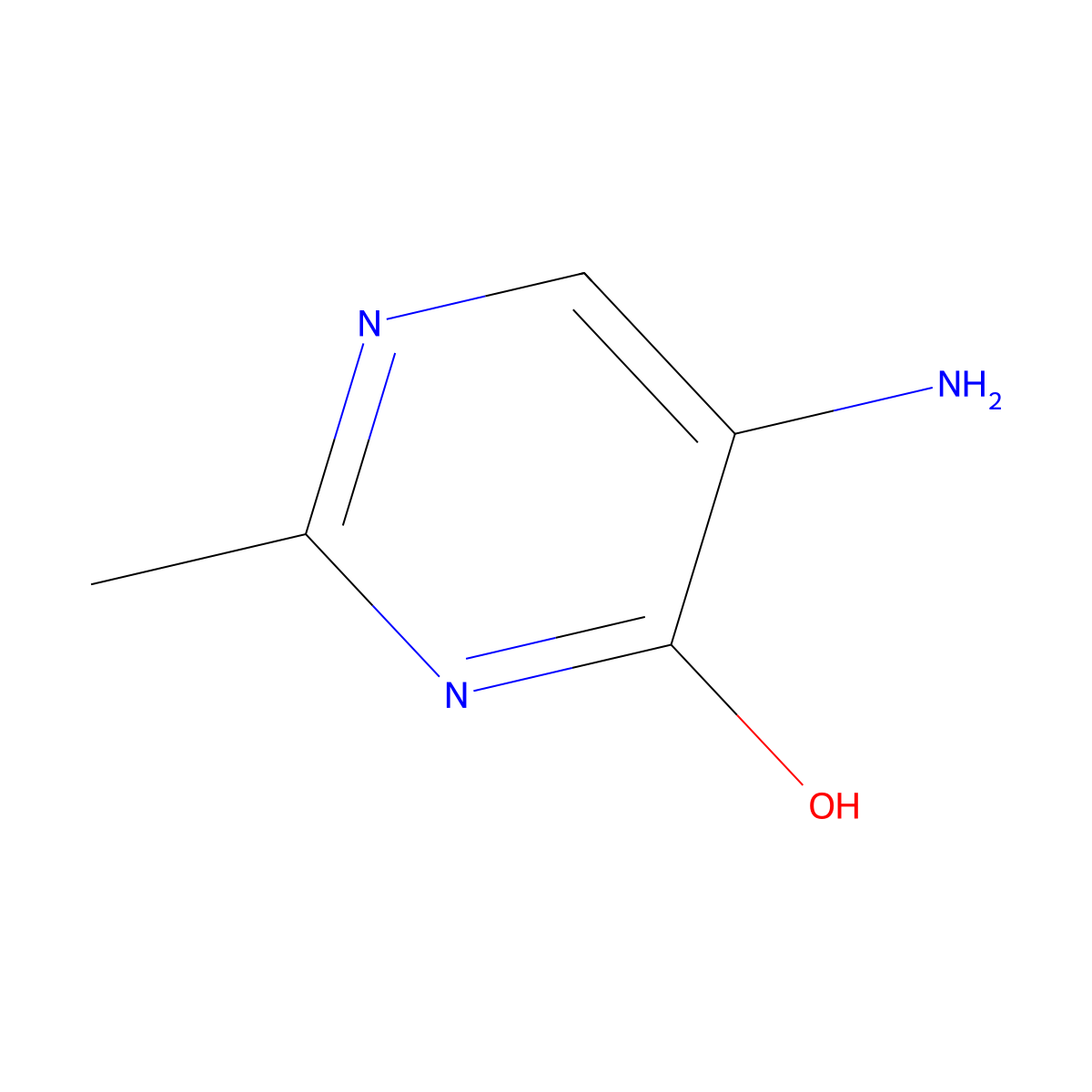 5-amino-2-methylpyrimidin-4(1H)-one molecular structure, CAS 53135-22-1