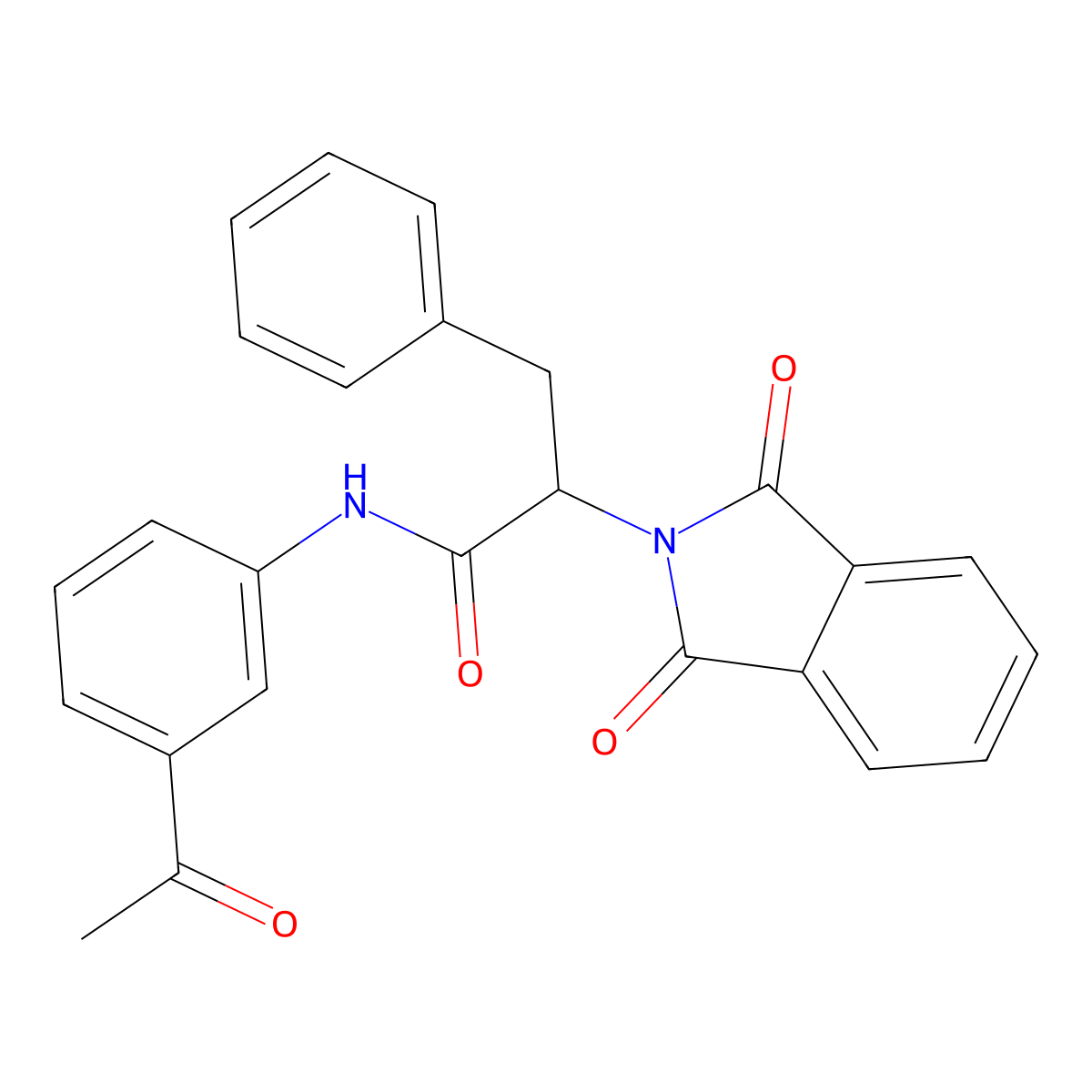 N-(3-acetylphenyl)-2-(1,3-dioxo-1,3-dihydro-2H-isoindol-2-yl)-3-phenylpropanamide molecular structure, CAS 5314-77-2