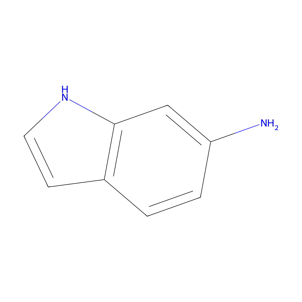 6-Aminoindole molecular structure, CAS 5318-27-4