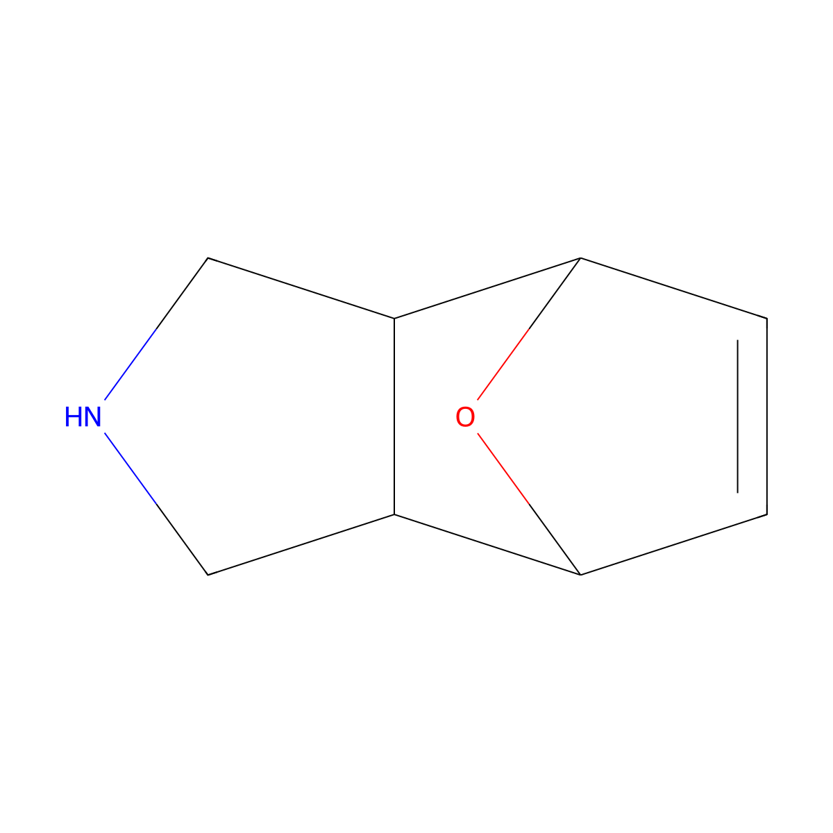 10-Oxa-4-azatricyclo[5.2.1.0,2,6]dec-8-ene molecular structure, CAS 53209-42-0
