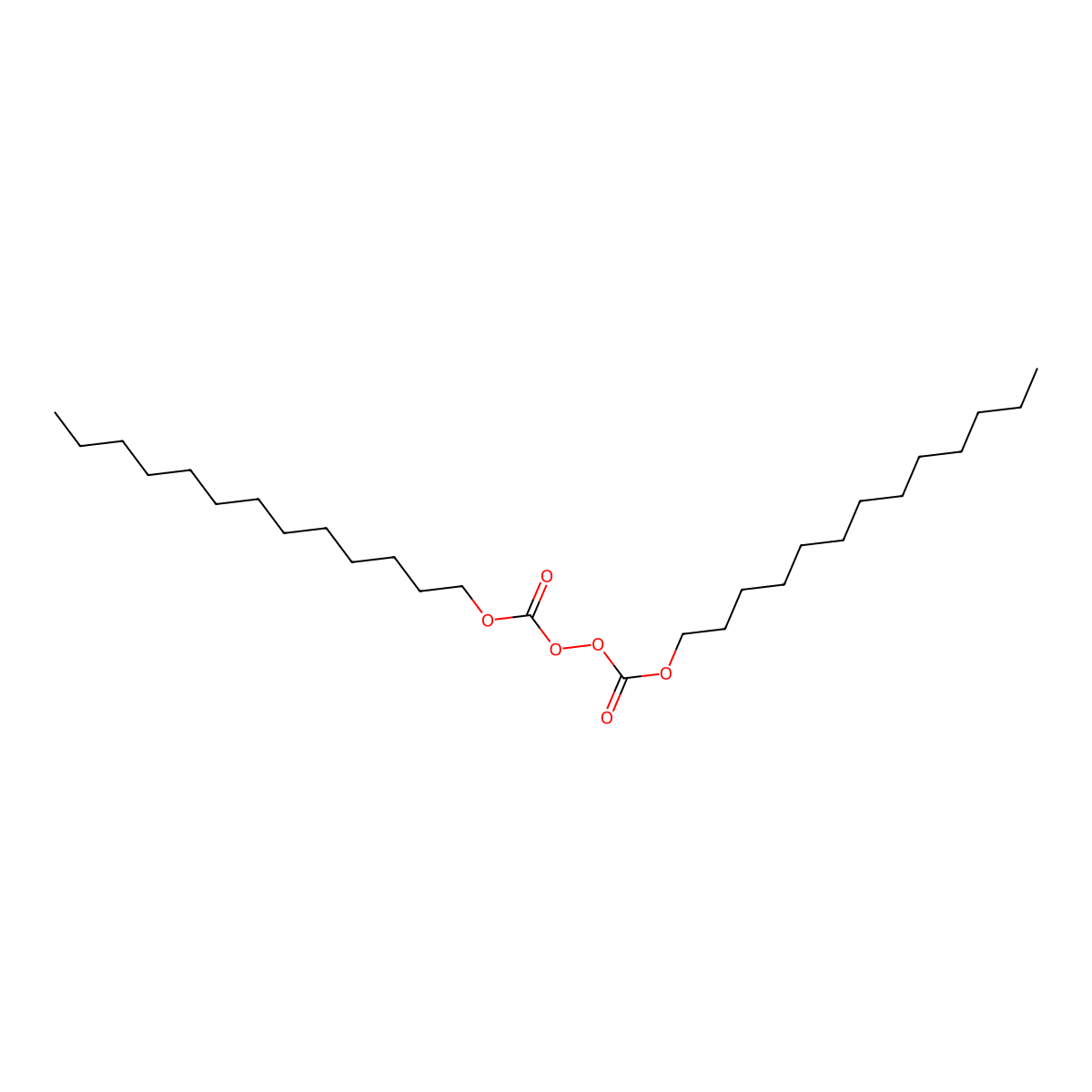 Ditridecyl peroxydicarbonate molecular structure, CAS 53220-21-6