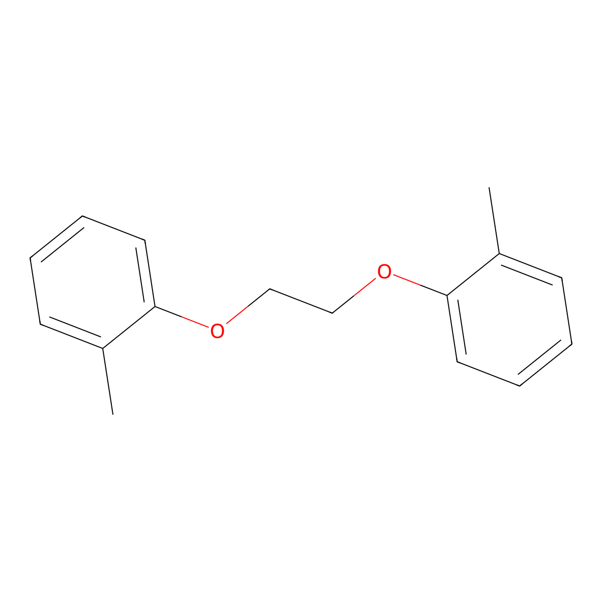 1-Methyl-2-[2-(2-methylphenoxy)ethoxy]benzene molecular structure, CAS 53223-37-3
