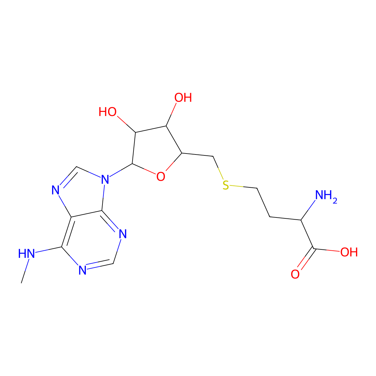 S-N(6)-Methyladenosylhomocysteine molecular structure, CAS 53228-06-1