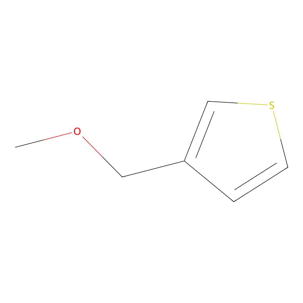 3-(Methoxymethyl)thiophene molecular structure, CAS 53229-44-0