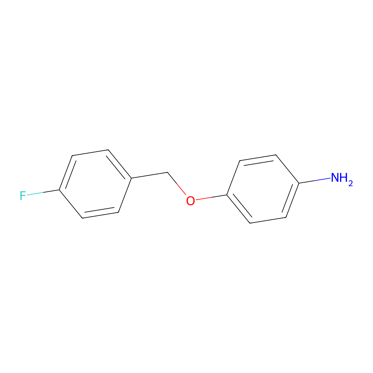 4-(4-Fluoro-benzyloxy)-phenylamine molecular structure, CAS 53234-85-8