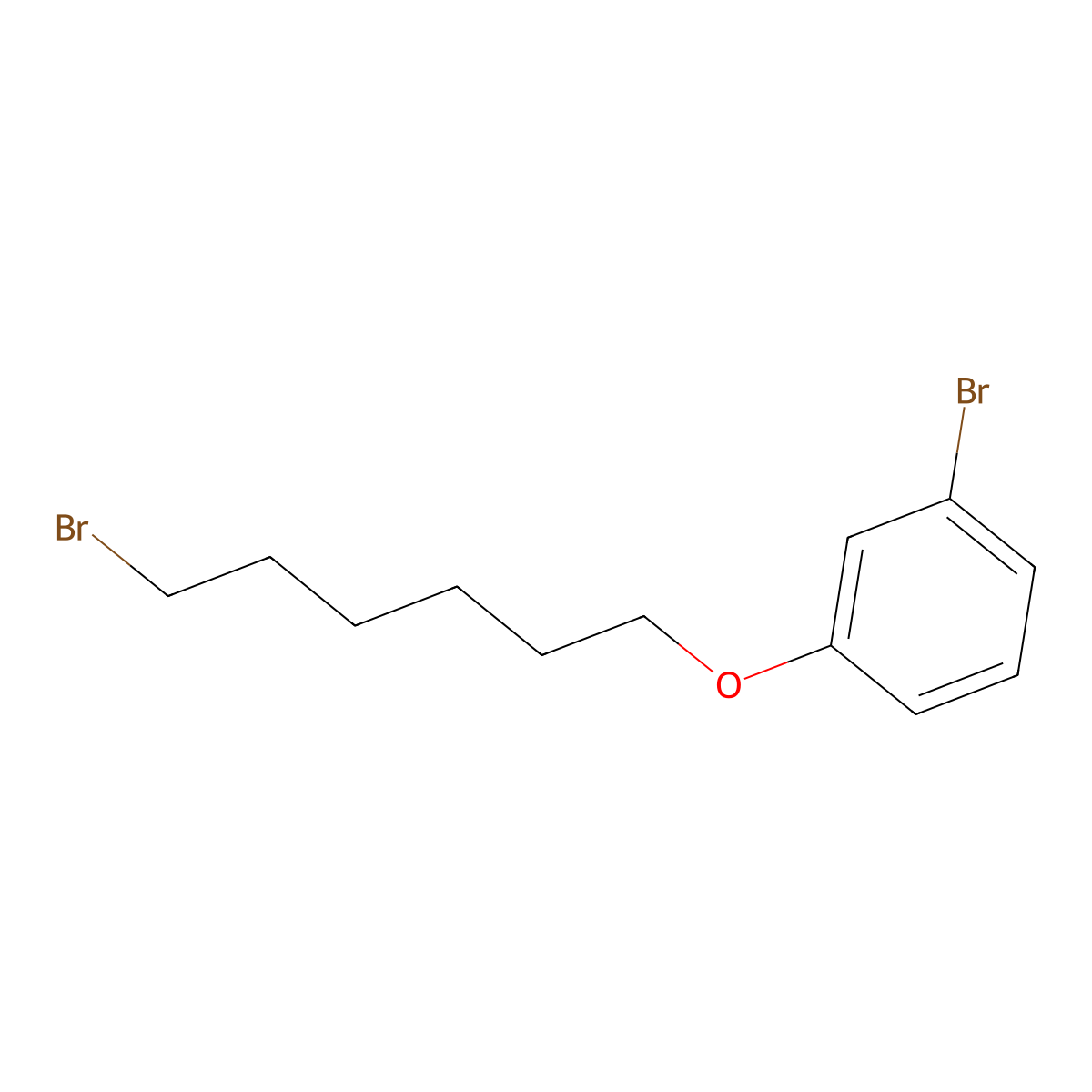 1-Bromo-3-((6-bromohexyl)oxy)benzene molecular structure, CAS 532398-90-6