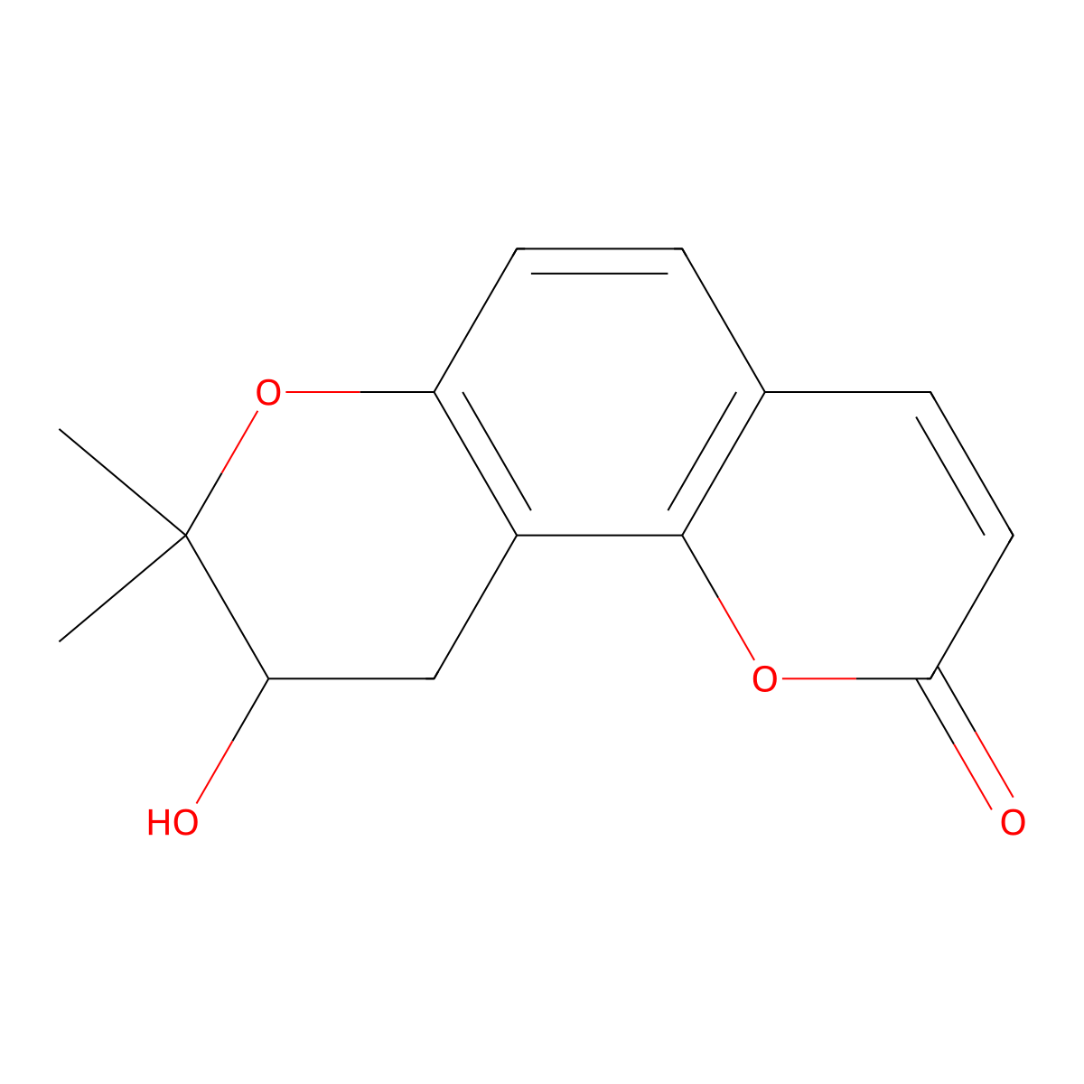 Lomatin molecular structure, CAS 5325-40-6