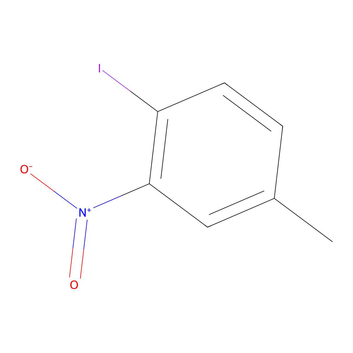 4-Iodo-3-nitrotoluene molecular structure, CAS 5326-39-6