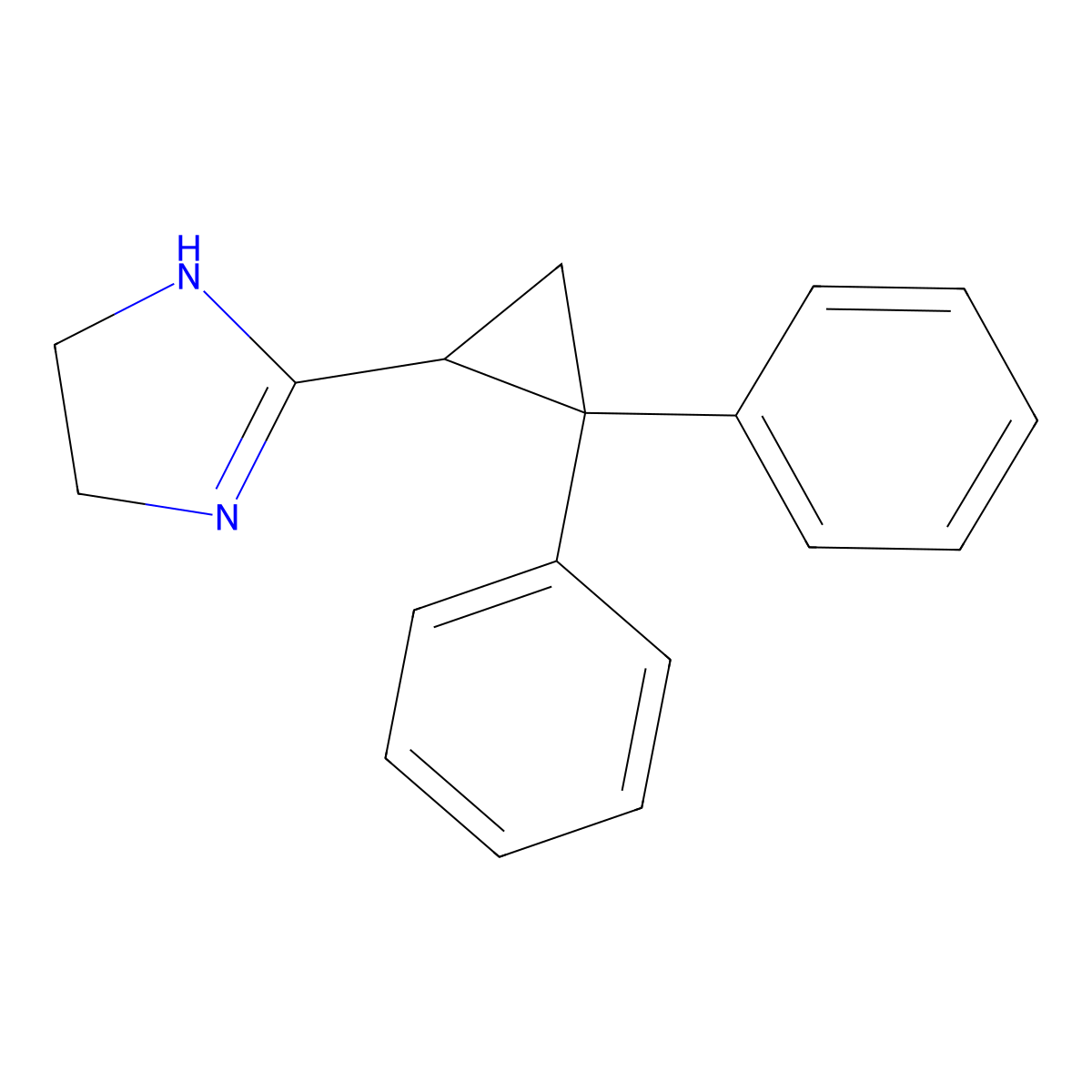 Cibenzoline molecular structure, CAS 53267-01-9