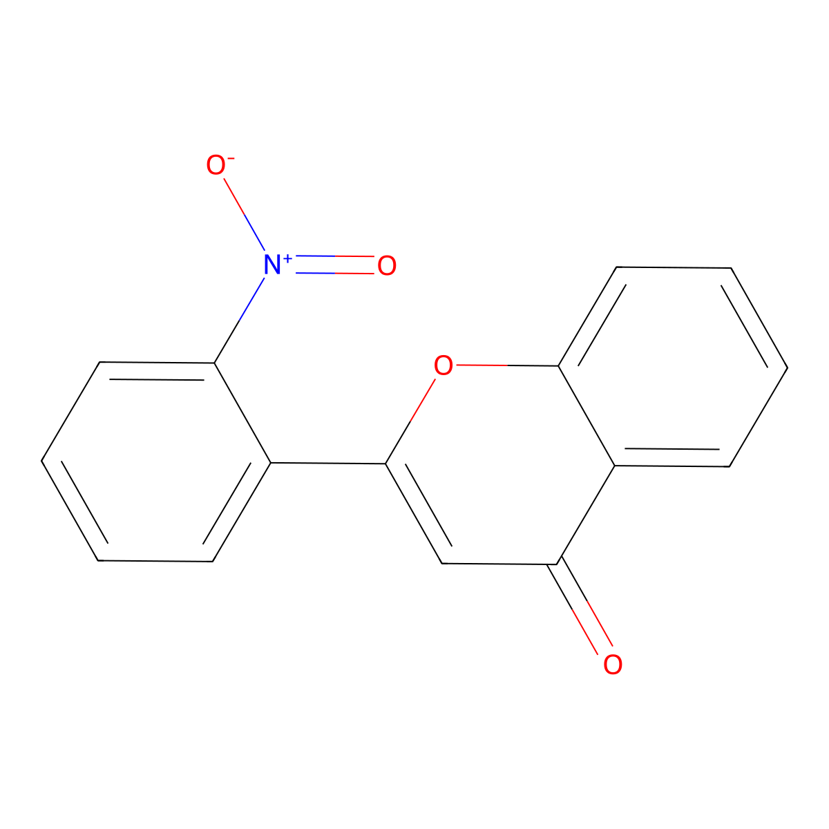 2'-Nitroflavone molecular structure, CAS 53277-26-2