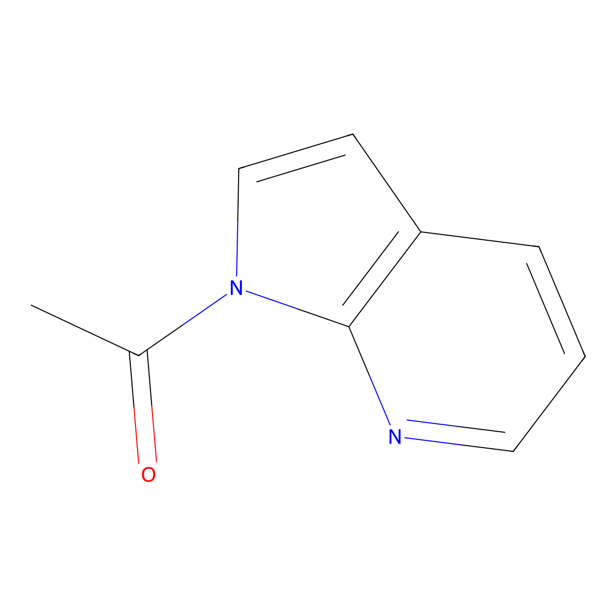 1-Acetyl-7-azaindole molecular structure, CAS 53277-42-2