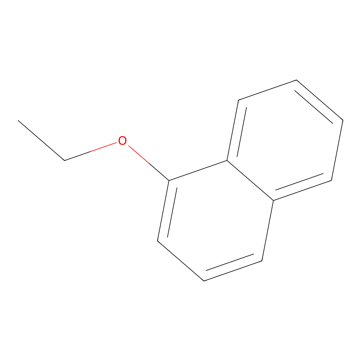 1-Ethoxynaphthalene molecular structure, CAS 5328-01-8