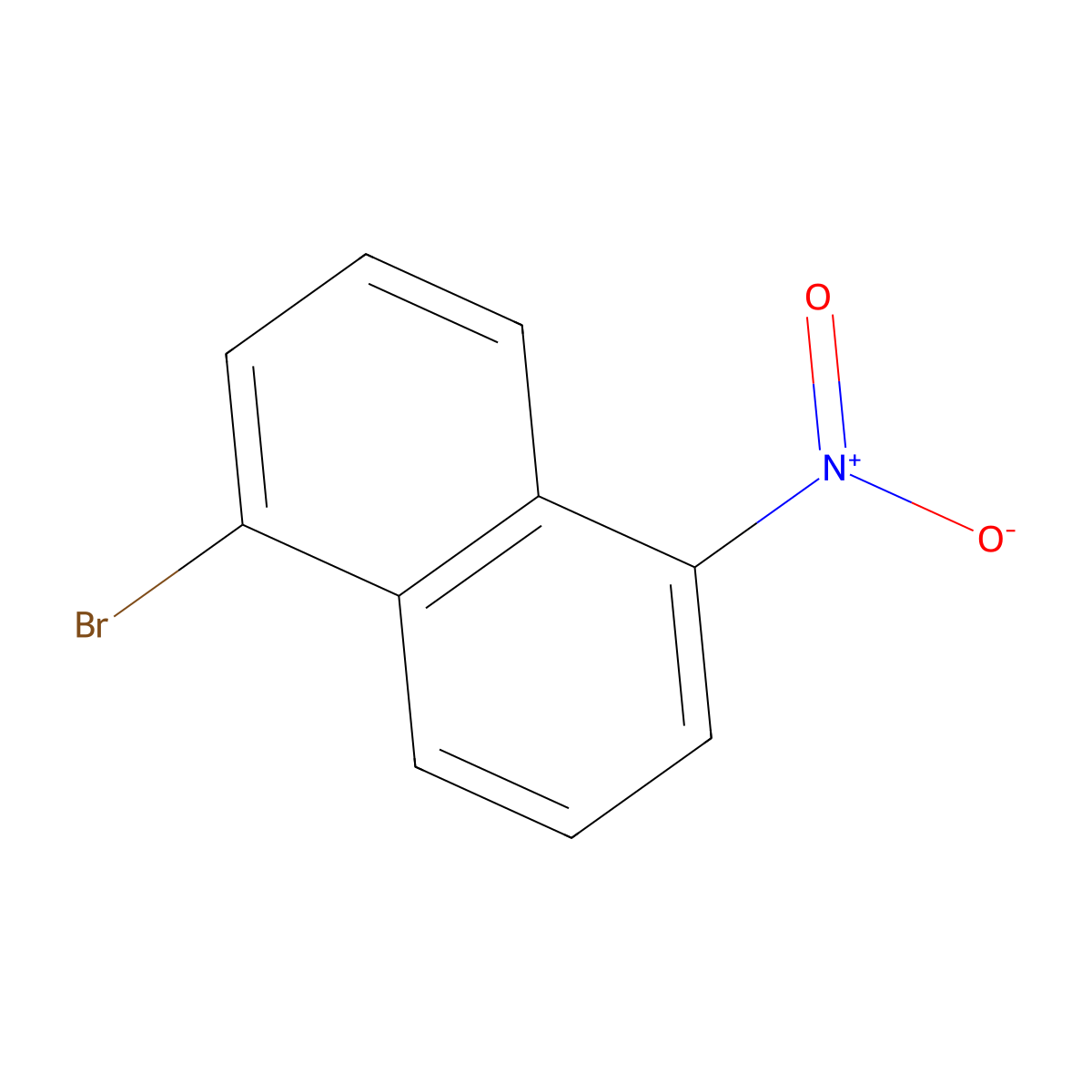 1-Bromo-5-nitronaphthalene molecular structure, CAS 5328-76-7