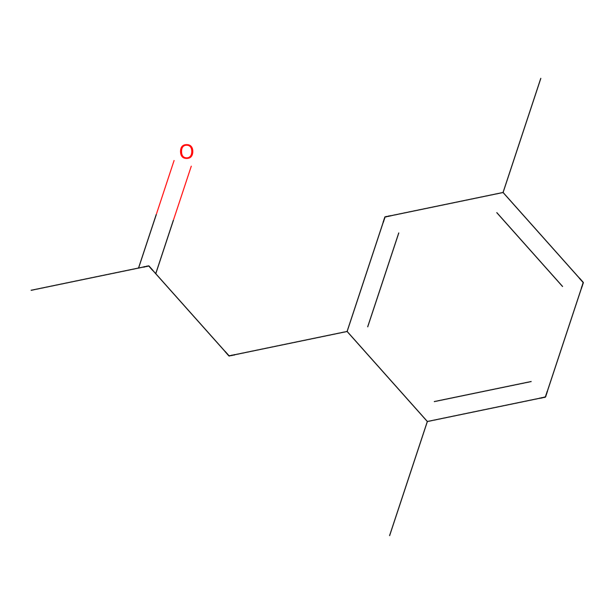 1-(2,5-Dimethylphenyl)propan-2-one molecular structure, CAS 53291-89-7