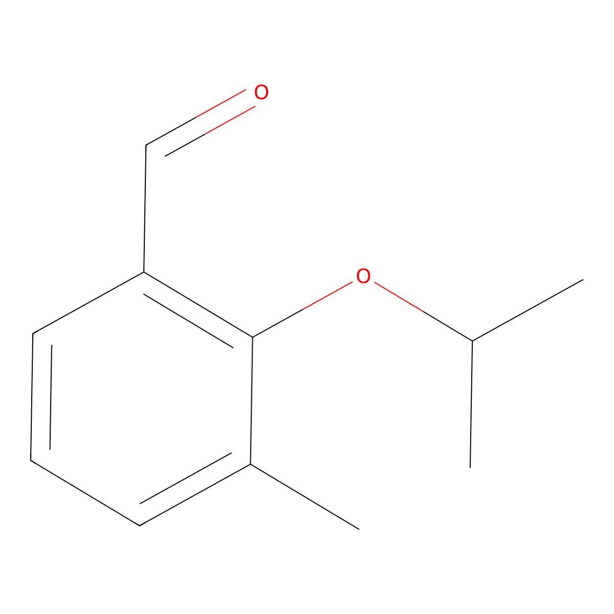 2-Isopropoxy-3-methylbenzaldehyde molecular structure, CAS 532965-67-6