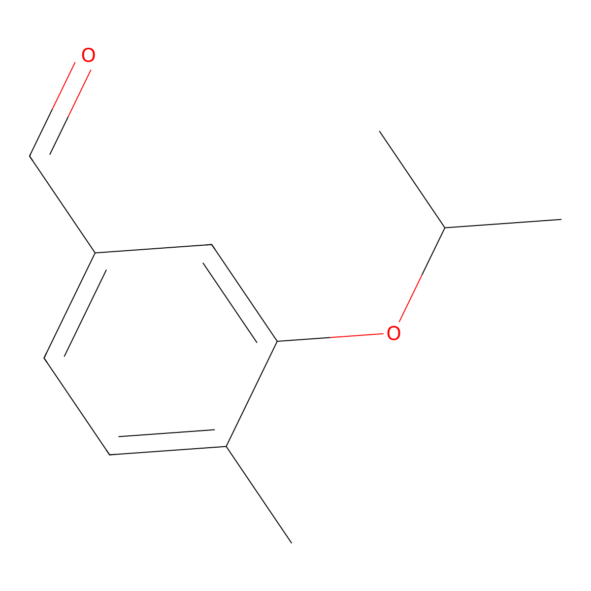 3-Isopropoxy-4-methylbenzaldehyde molecular structure, CAS 532965-71-2