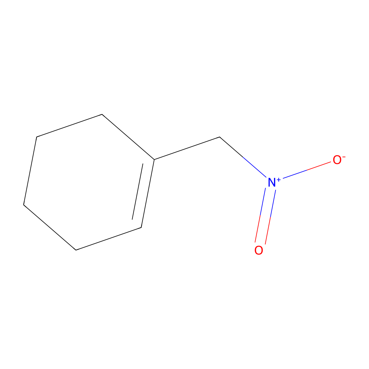1-(Nitromethyl)cyclohexene molecular structure, CAS 5330-61-0