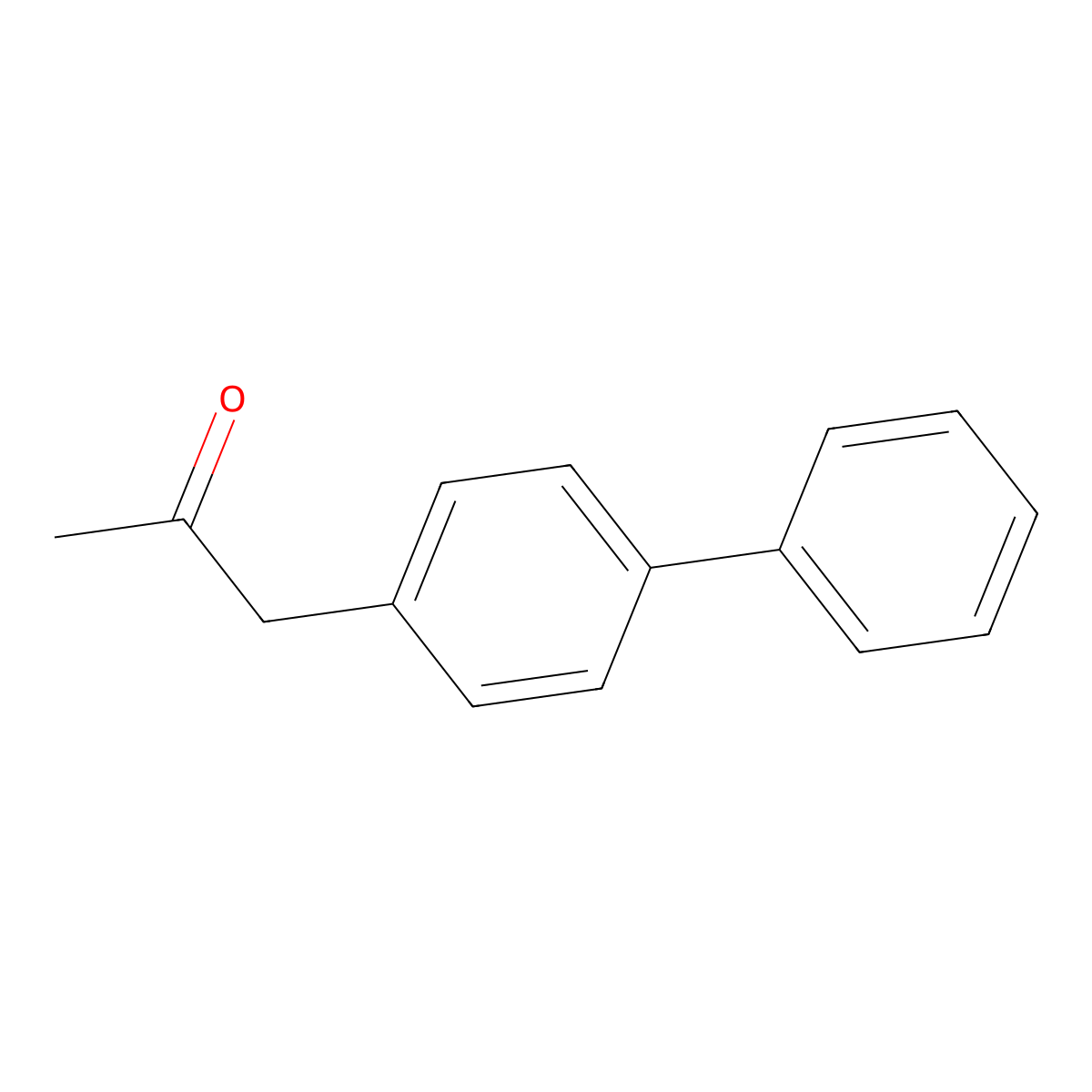 1-Biphenyl-4-yl-propan-2-one molecular structure, CAS 5333-01-7