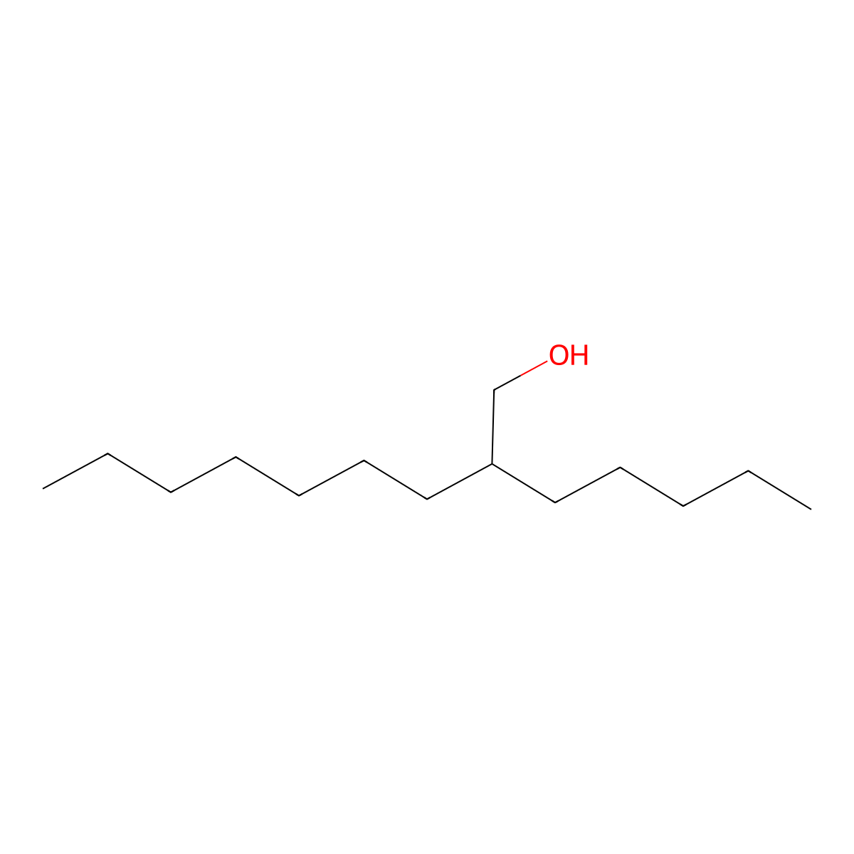 2-Pentylnonan-1-ol molecular structure, CAS 5333-48-2