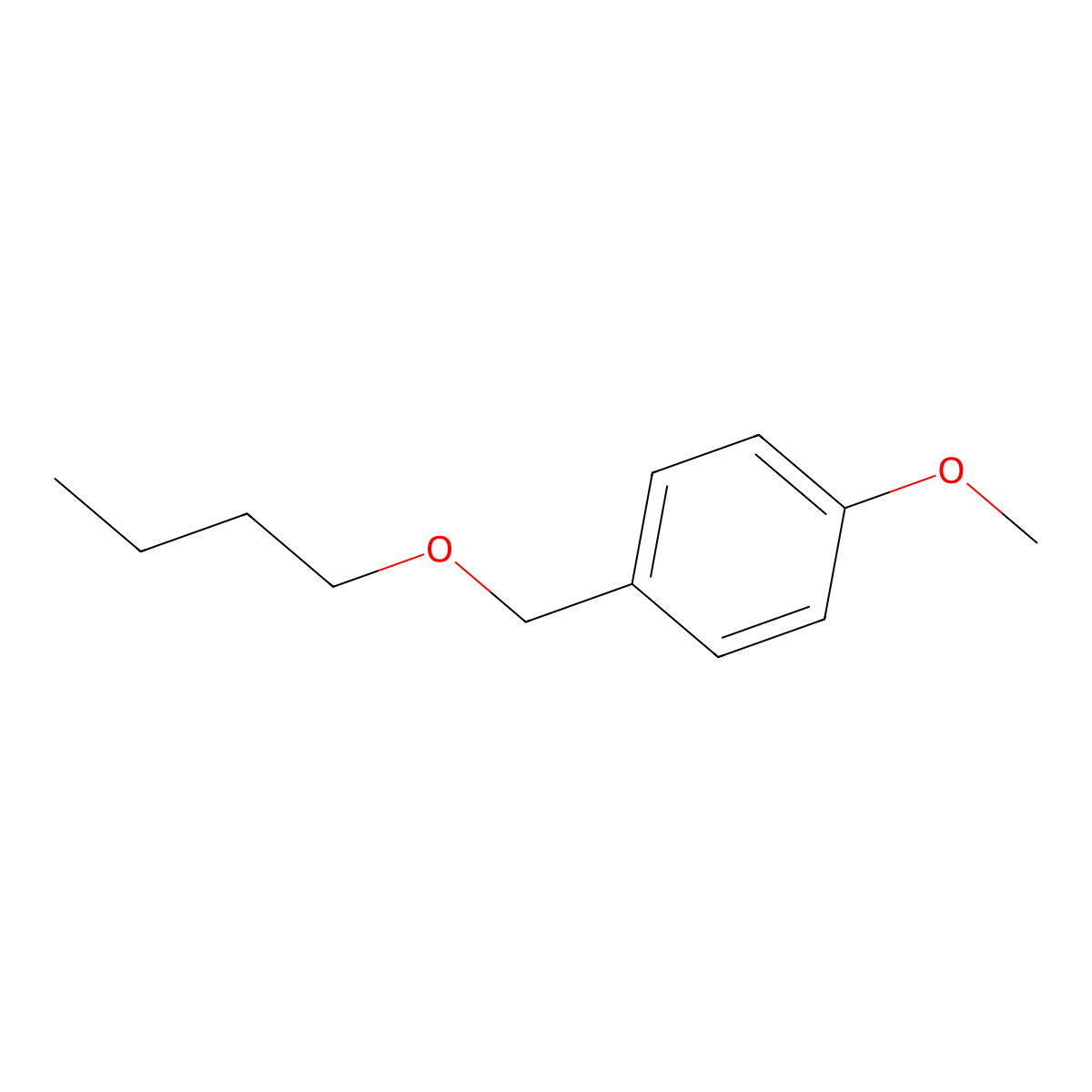 1-(Butoxymethyl)-4-methoxybenzene molecular structure, CAS 5333-52-8