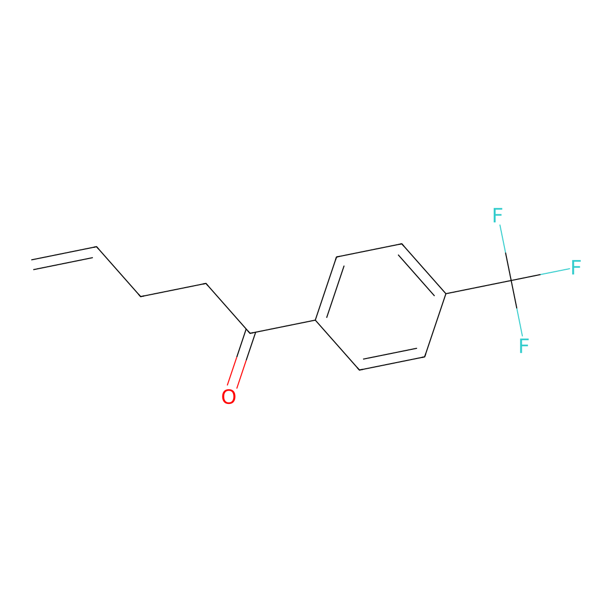 4-(Trifluoromethyl)phenyl(3-butenyl) ketone molecular structure, CAS 53342-47-5