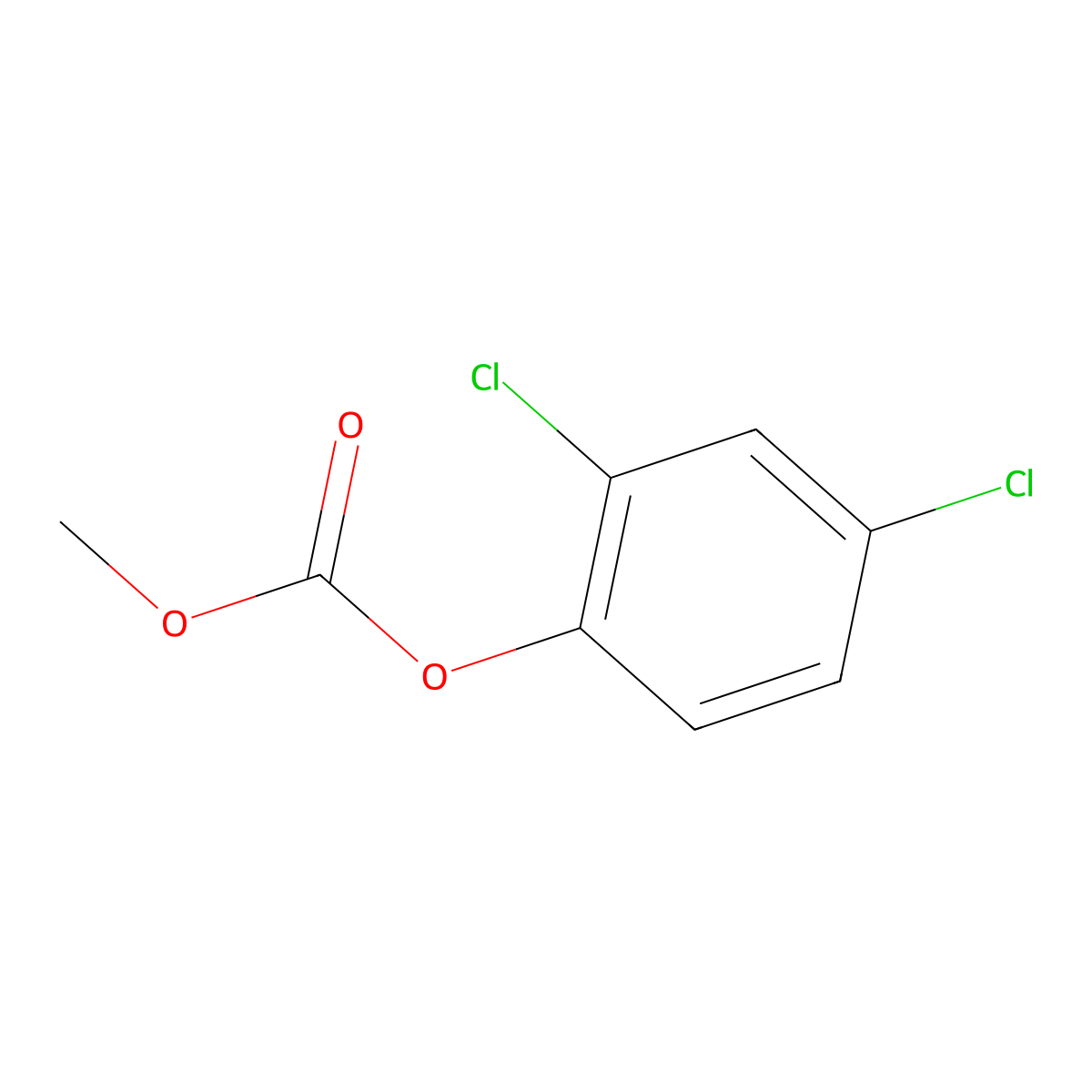 2,4-Dichlorophenyl methyl carbonate molecular structure, CAS 5335-03-5