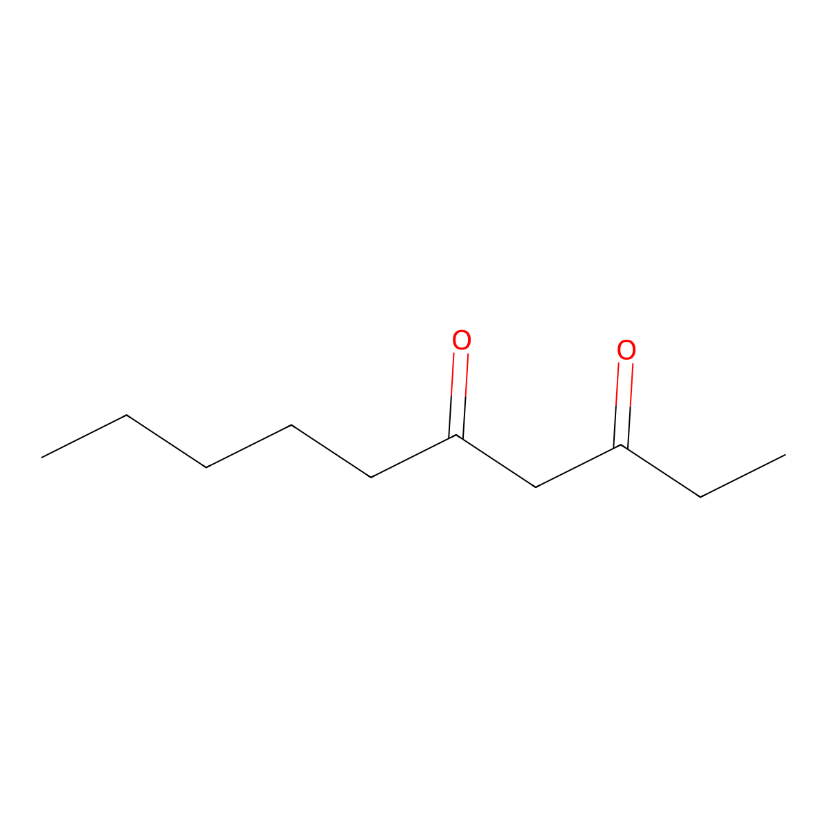 Decane-3,5-dione molecular structure, CAS 5336-67-4