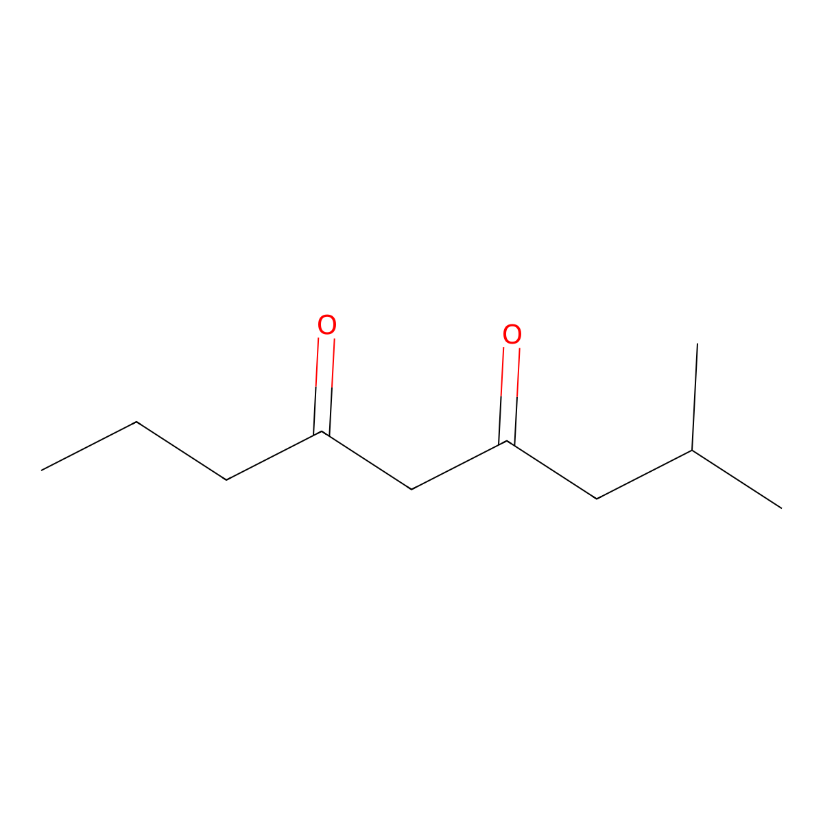 2-Methylnonane-4,6-dione molecular structure, CAS 5336-74-3