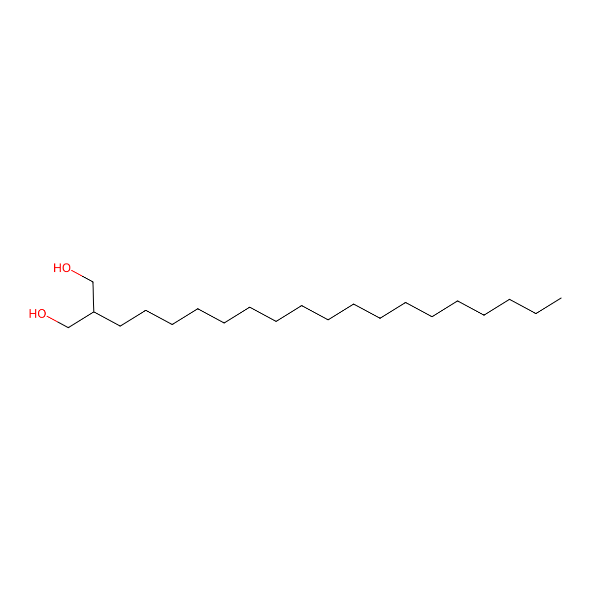 2-Octadecyl-1,3-propanediol molecular structure, CAS 5337-61-1