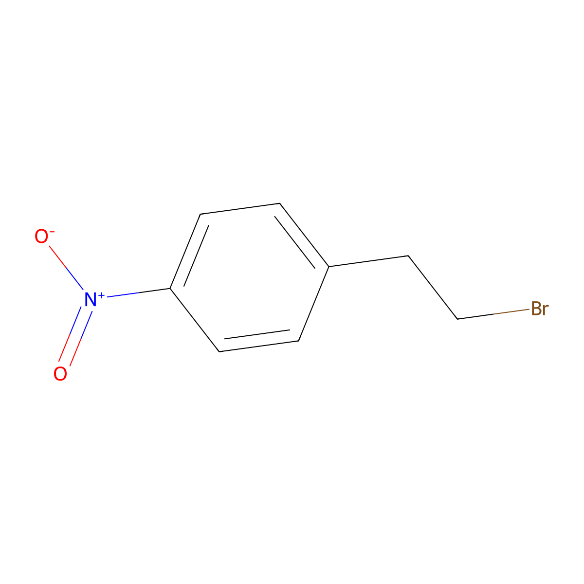 4-Nitrophenethyl bromide molecular structure, CAS 5339-26-4