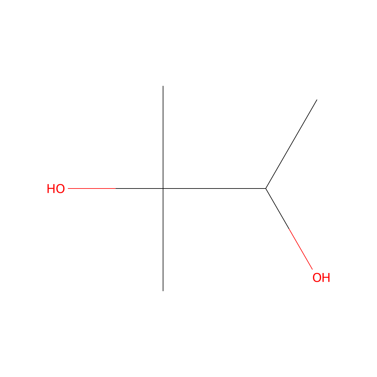 (3R)-2-Methylbutane-2,3-diol molecular structure, CAS 53399-77-2