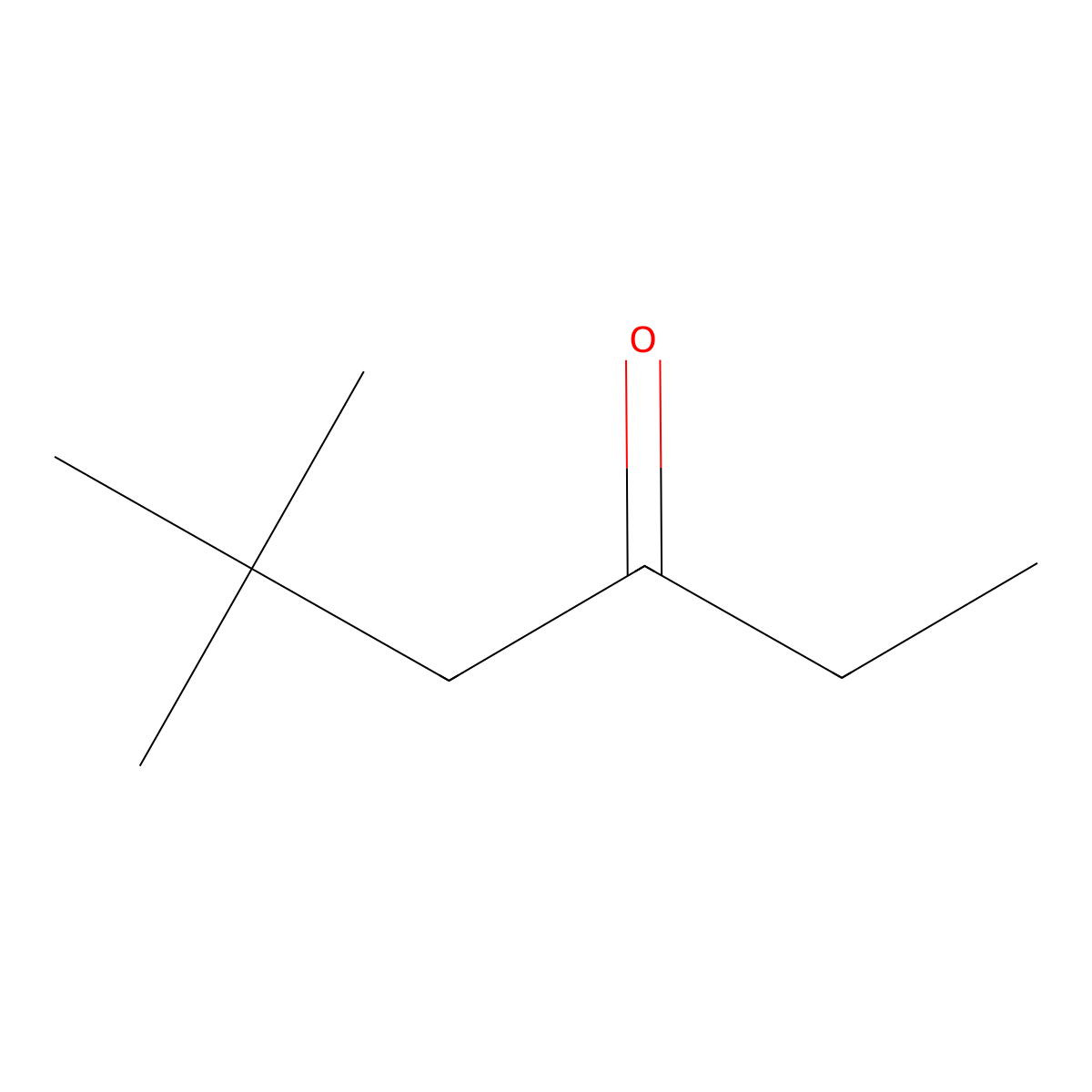 5,5-Dimethyl-3-hexanone molecular structure, CAS 5340-30-7