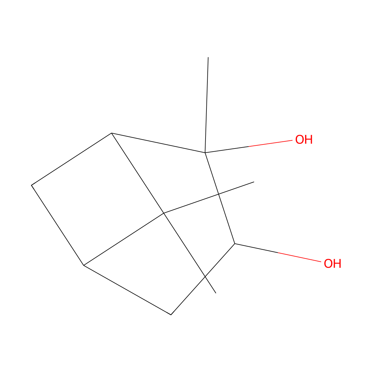 2,3-Pinanediol molecular structure, CAS 53404-49-2