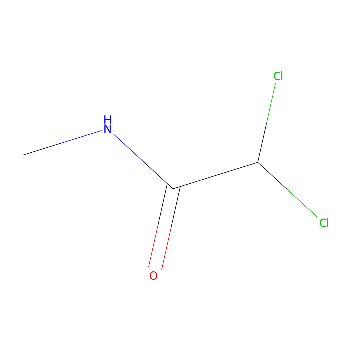 2,2-Dichloro-N-methylacetamide molecular structure, CAS 5345-73-3