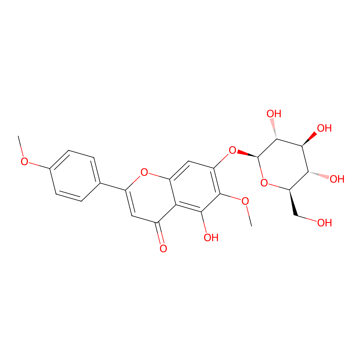 Linaroside molecular structure, CAS 53452-12-3