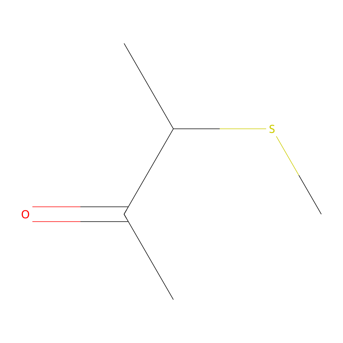 3-(Methylthio)-2-butanone molecular structure, CAS 53475-15-3