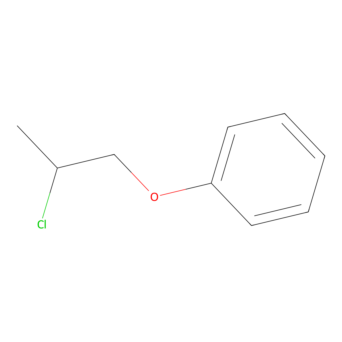 (2-Chloropropoxy)benzene molecular structure, CAS 53491-30-8