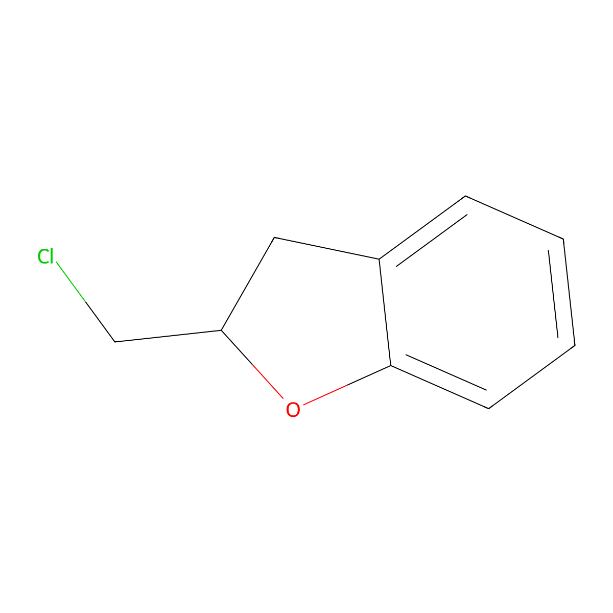 2-(Chloromethyl)-2,3-dihydro-1-benzofuran molecular structure, CAS 53491-32-0