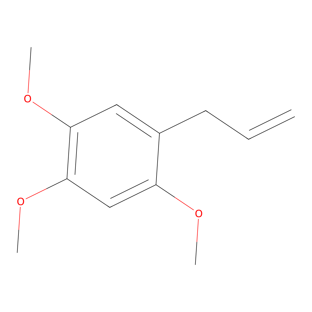 gamma-Asarone molecular structure, CAS 5353-15-1