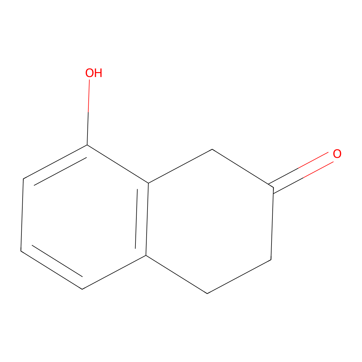 8-Hydroxy-2-tetralone molecular structure, CAS 53568-05-1