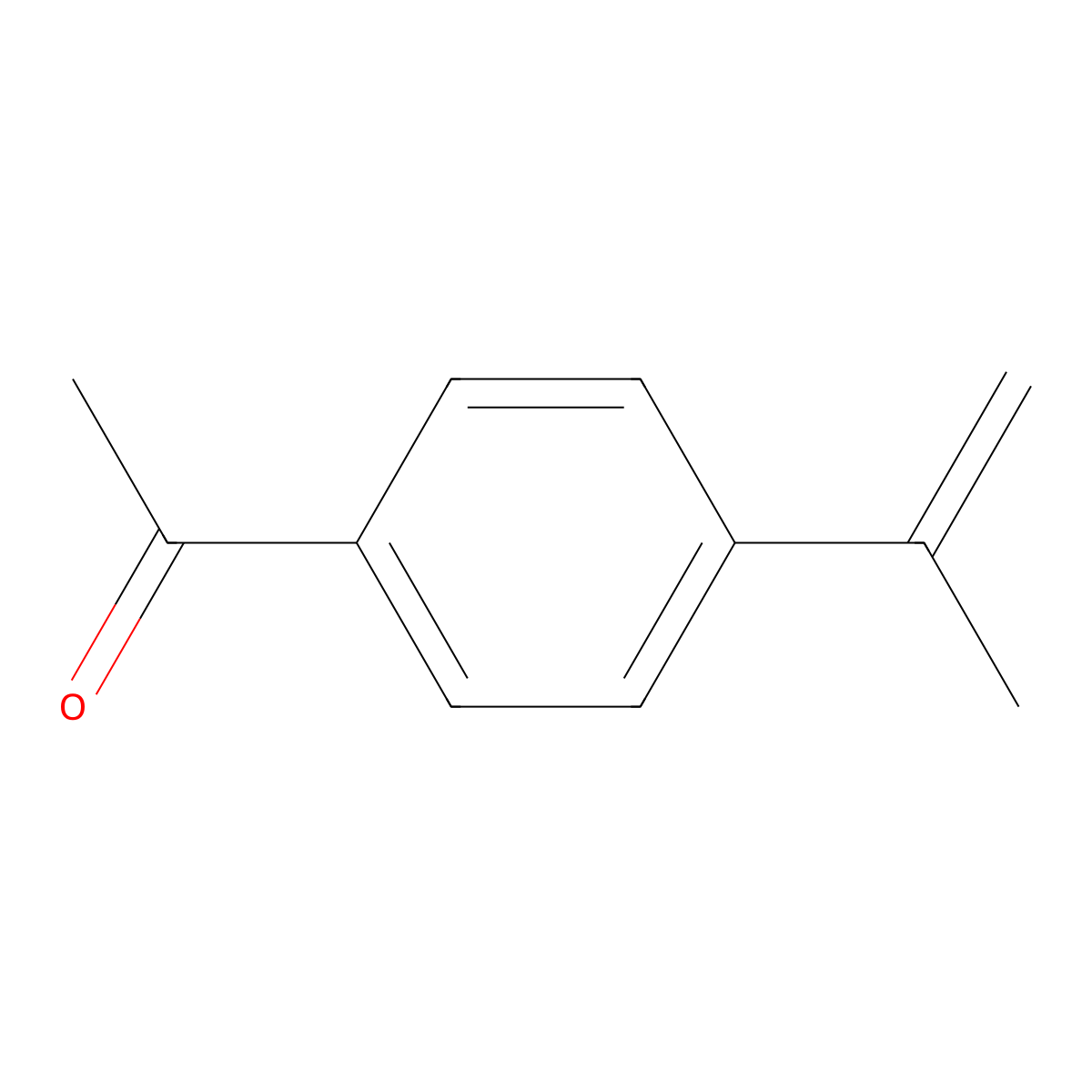 p-Isopropenylacetophenone molecular structure, CAS 5359-04-6