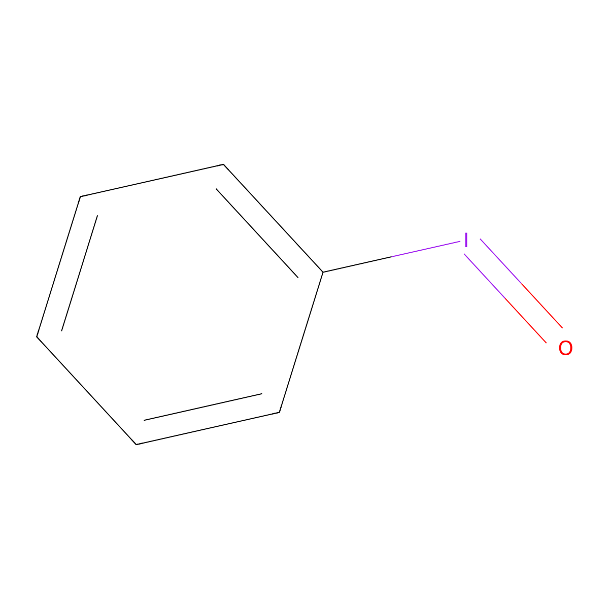 Iodosylbenzene molecular structure, CAS 536-80-1