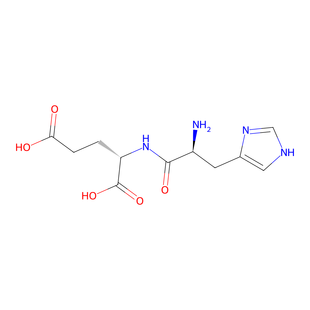 His-Glu molecular structure, CAS 53634-28-9