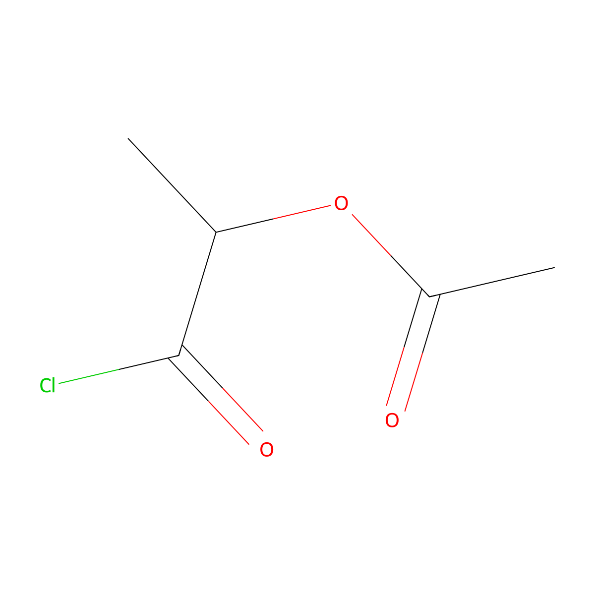 (2R)-2-(Acetyloxy)propanoyl chloride molecular structure, CAS 53636-19-4